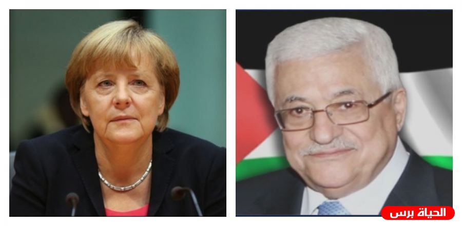 In a telephone call with President Abbas, German Chancellor supports holding Palestinian elections including in Jerusalem 